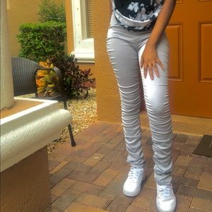 NEW TRENDING STACKED PANTS